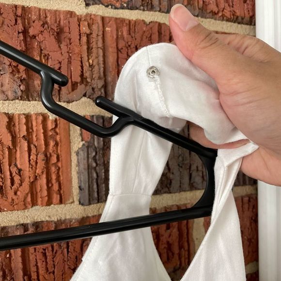 White eyelet midi dress - Picture 8 of 8